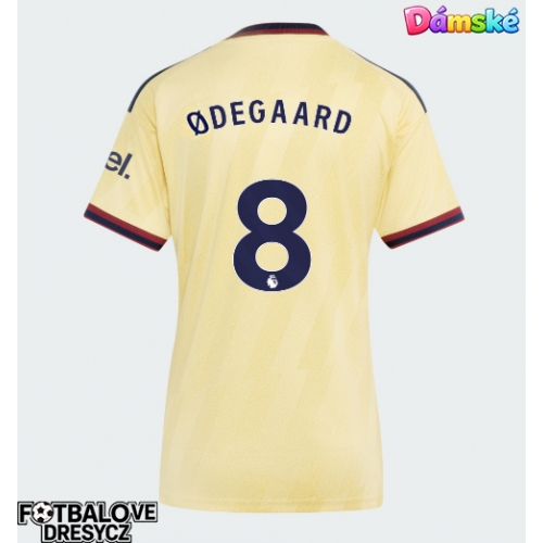 Arsenal Martin Odegaard #8 Dámské Alternativní Dres 2026-27 Krátký Rukáv Arsenal Martin Odegaard #8 Dámské Alternativní Dres 2026-27 Krátký Rukáv